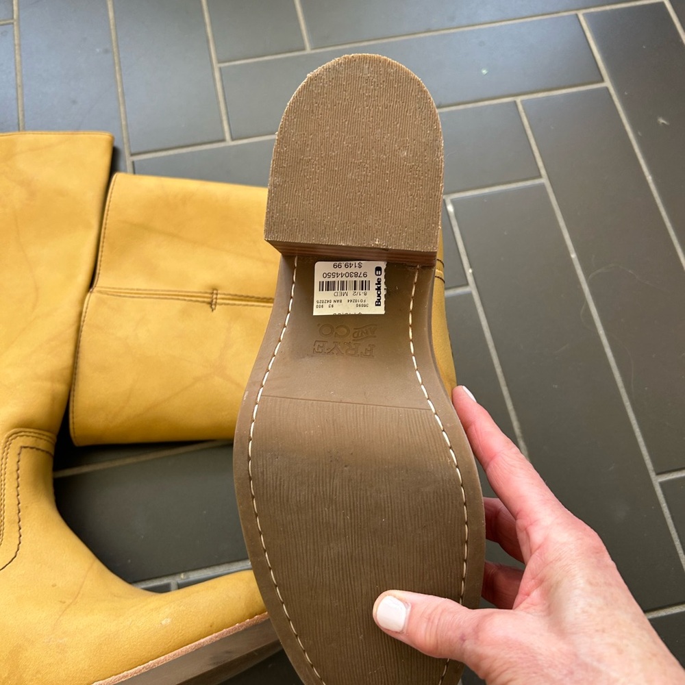 Frye and Company 14L Campus Faux Leather Boots - Picture 5 of 8